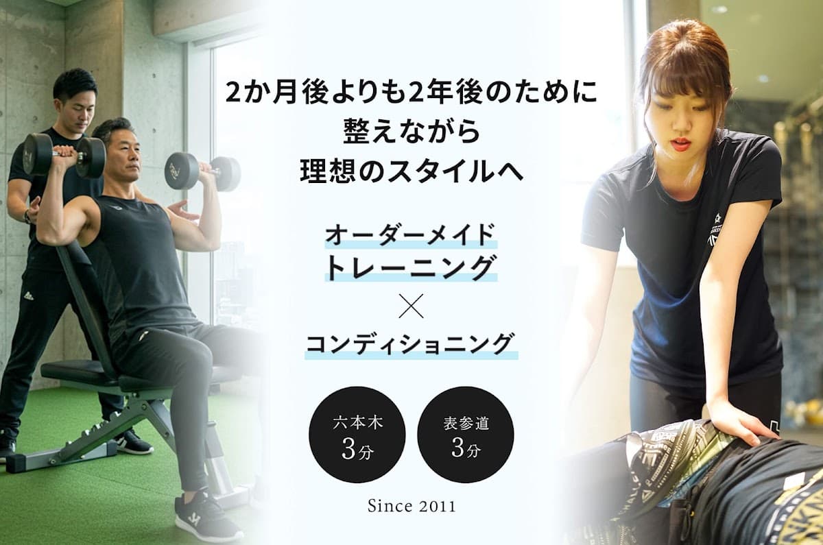 大人のプライベートジムMMM六本木店